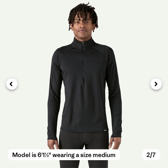 NWT NEW Patagonia Merino Midweight Capilene Layer - Picture 1 of 8